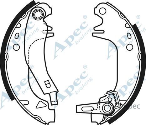 APEC BRAKING Jarrukenkäsarja SHU671